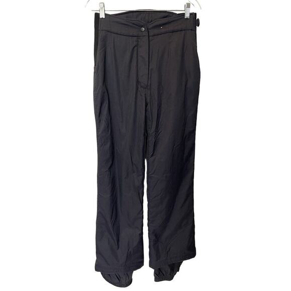 Obermeyer Black Snowbording Ski Snow Pants Insulated Women’s Sz 8 EUC - Picture 1 of 12